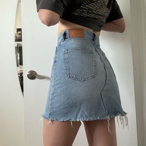 Cute High waisted denim skirt from &Denim